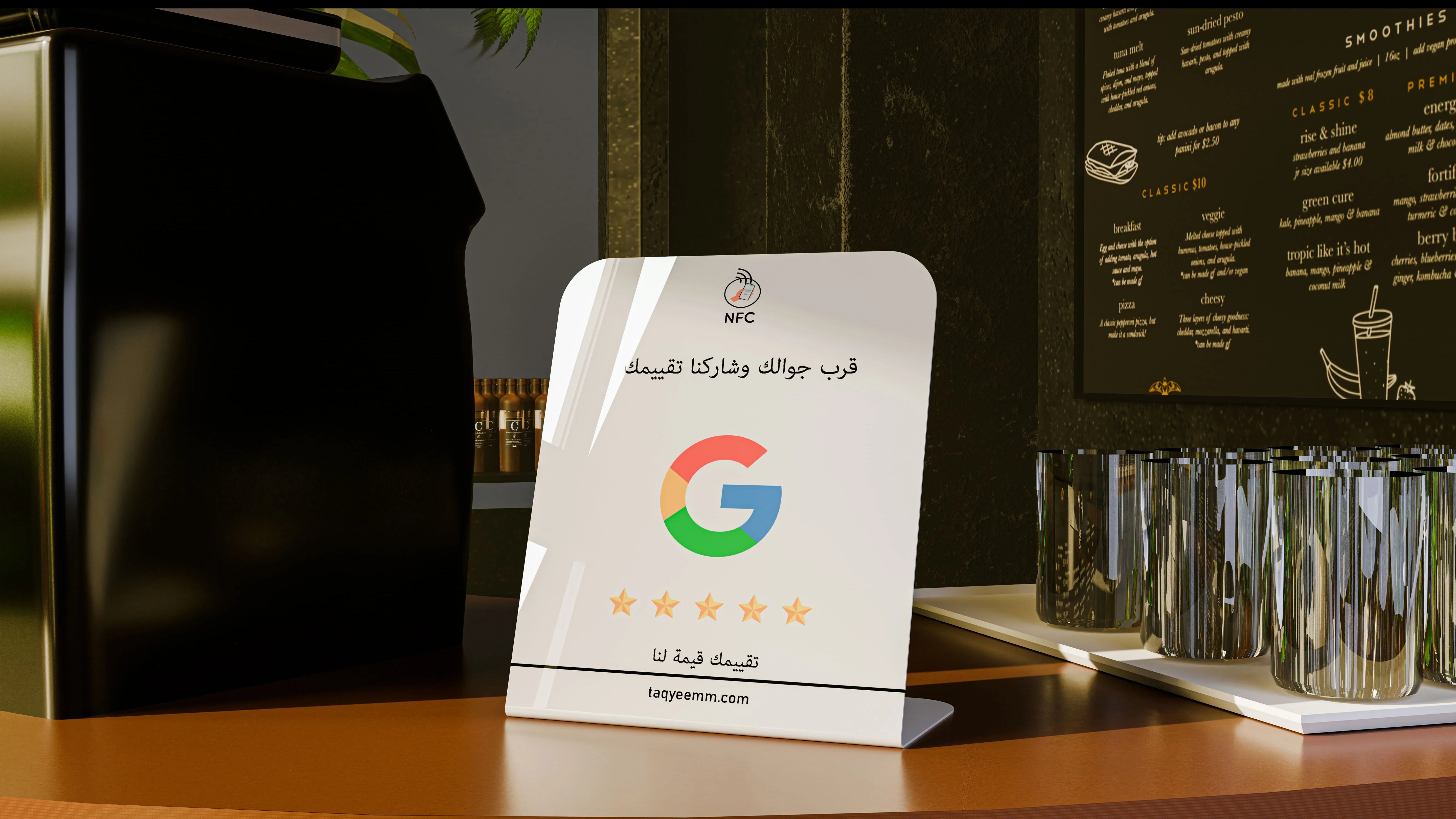 ستاند تقييم قوقل ماب